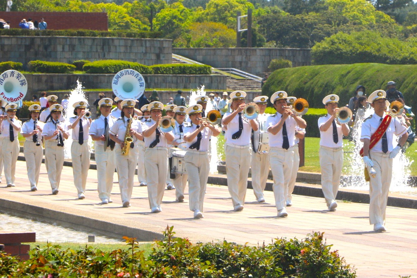福岡市消防音楽隊 .JPG