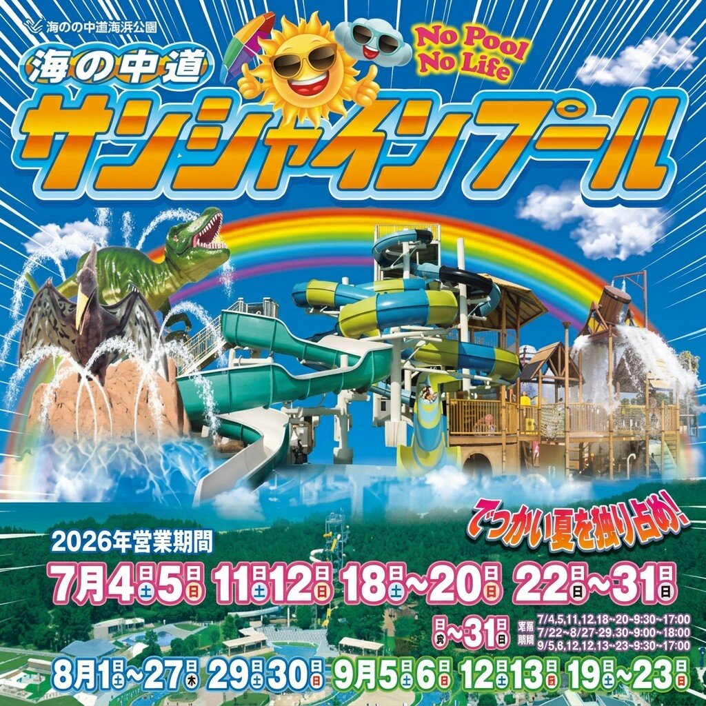 海の中道サンシャインプール2026