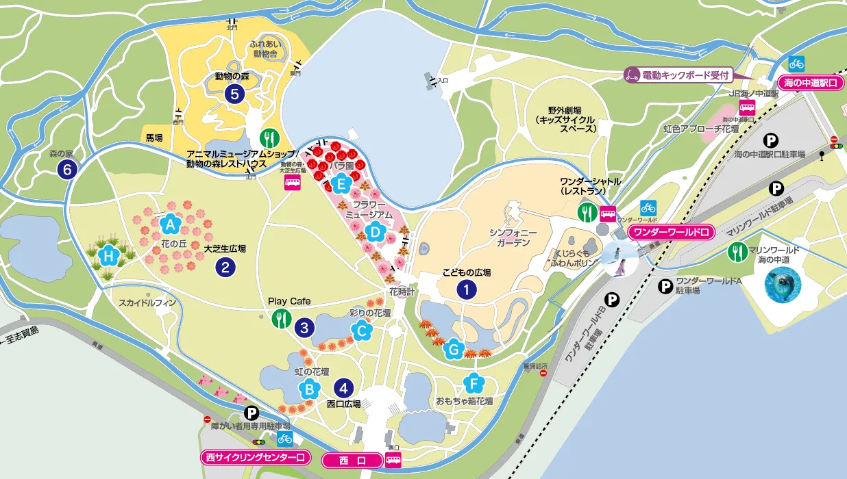 花ごよみマップ