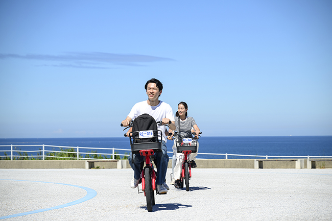 サイクリング風景